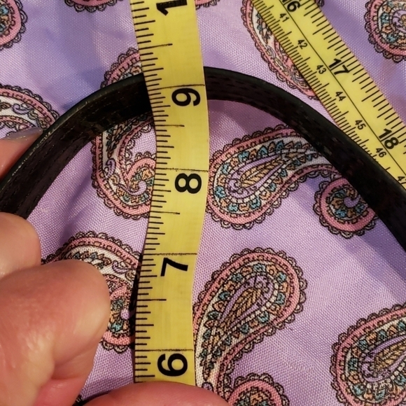 Stone Mountain Patent Leather Black Bag Like New! - Picture 12 of 16